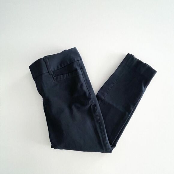 Banana Republic Pants Jackson Fit Slim Ankle Trousers True Navy Women's 6 - Picture 2 of 10